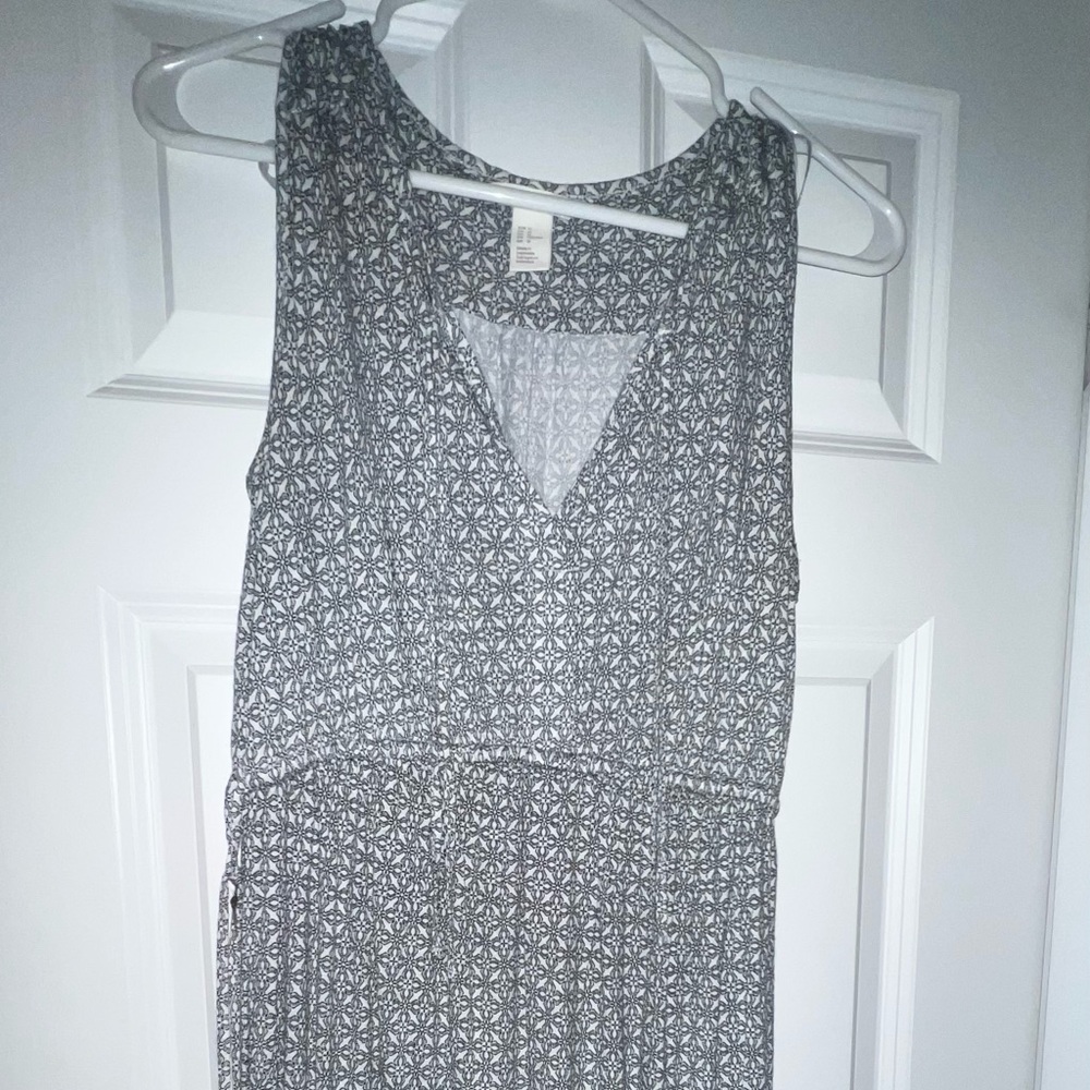 Printed maternity shift dress
